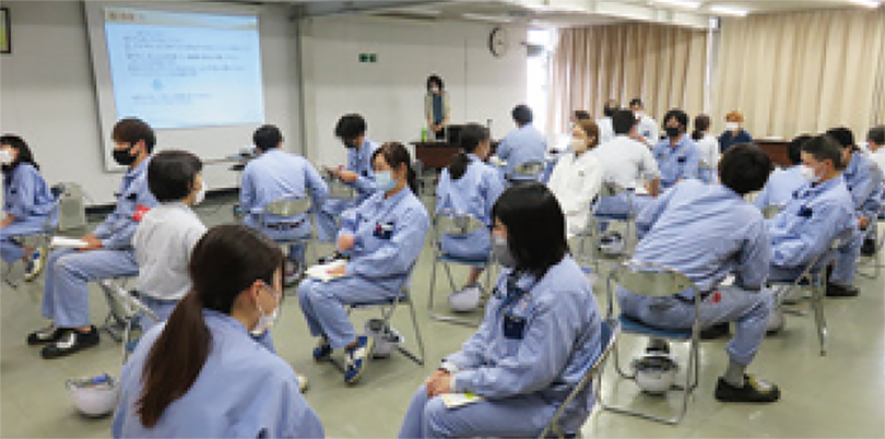 メンタルヘルス教育（千葉工場、2022年7月13日）